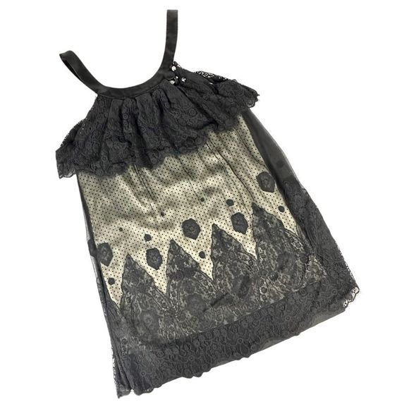 BCBG Maxazria Silk & Lace Cocktail Party Dress Women's Size Small - Picture 1 of 8